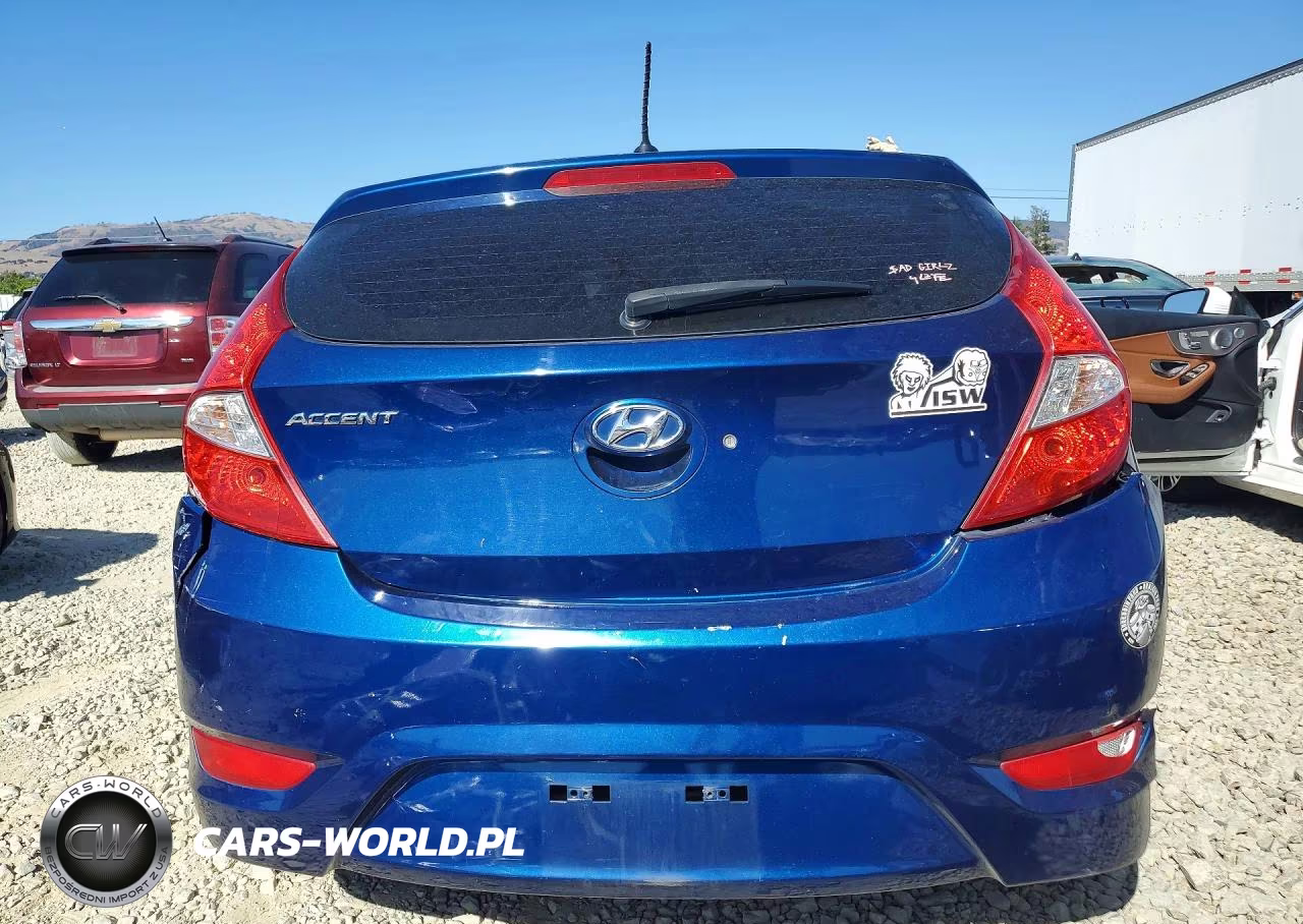 2015 Hyundai Accent Gs VIN:KMHCT5AE8FU217966 - 6