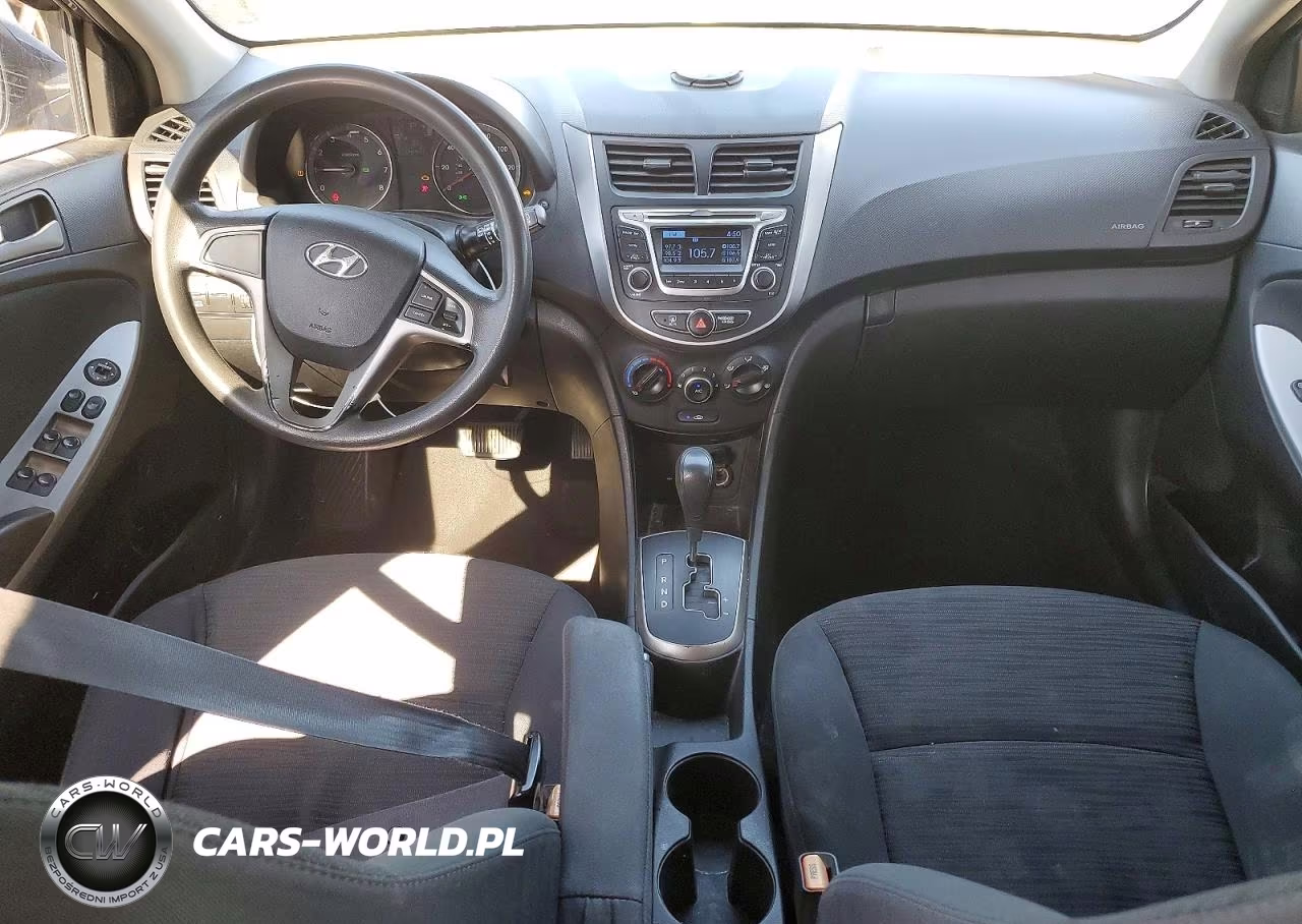 2015 Hyundai Accent Gs VIN:KMHCT5AE8FU217966 - 8