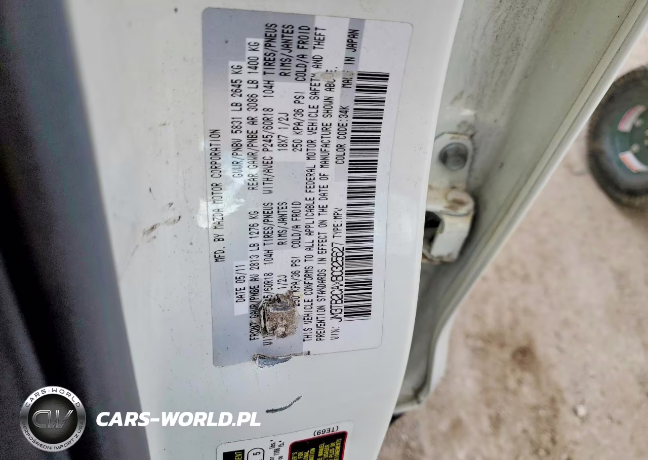2011 Mazda Cx-9 VIN:JM3TB2CAXB0325627 - 14
