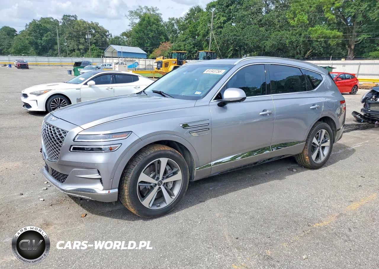 2024 Genesis Gv80 3.5T VIN:KMUHCESCXRU151686 - 1