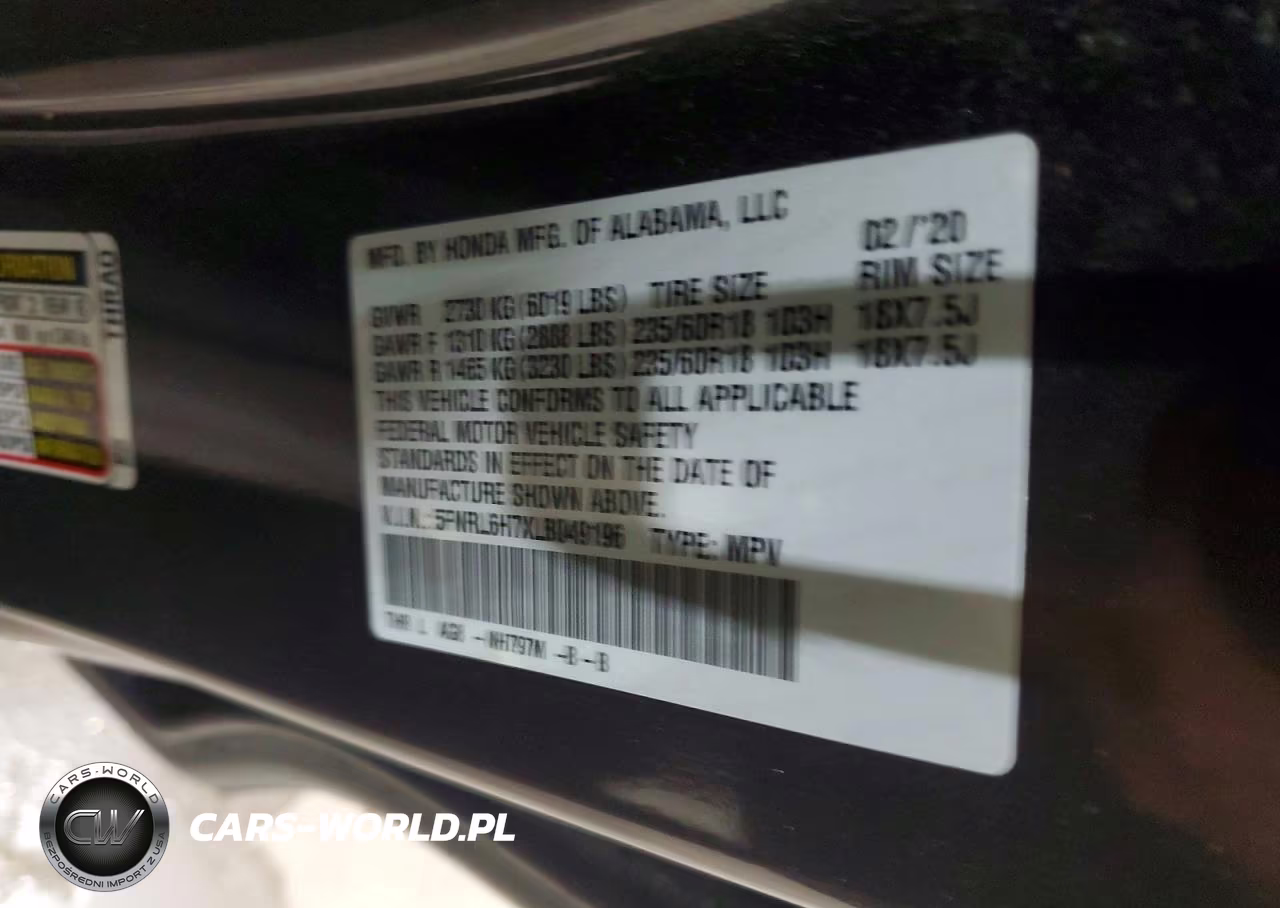 2020 Honda Odyssey Exl VIN:5FNRL6H7XLB049196 - 13