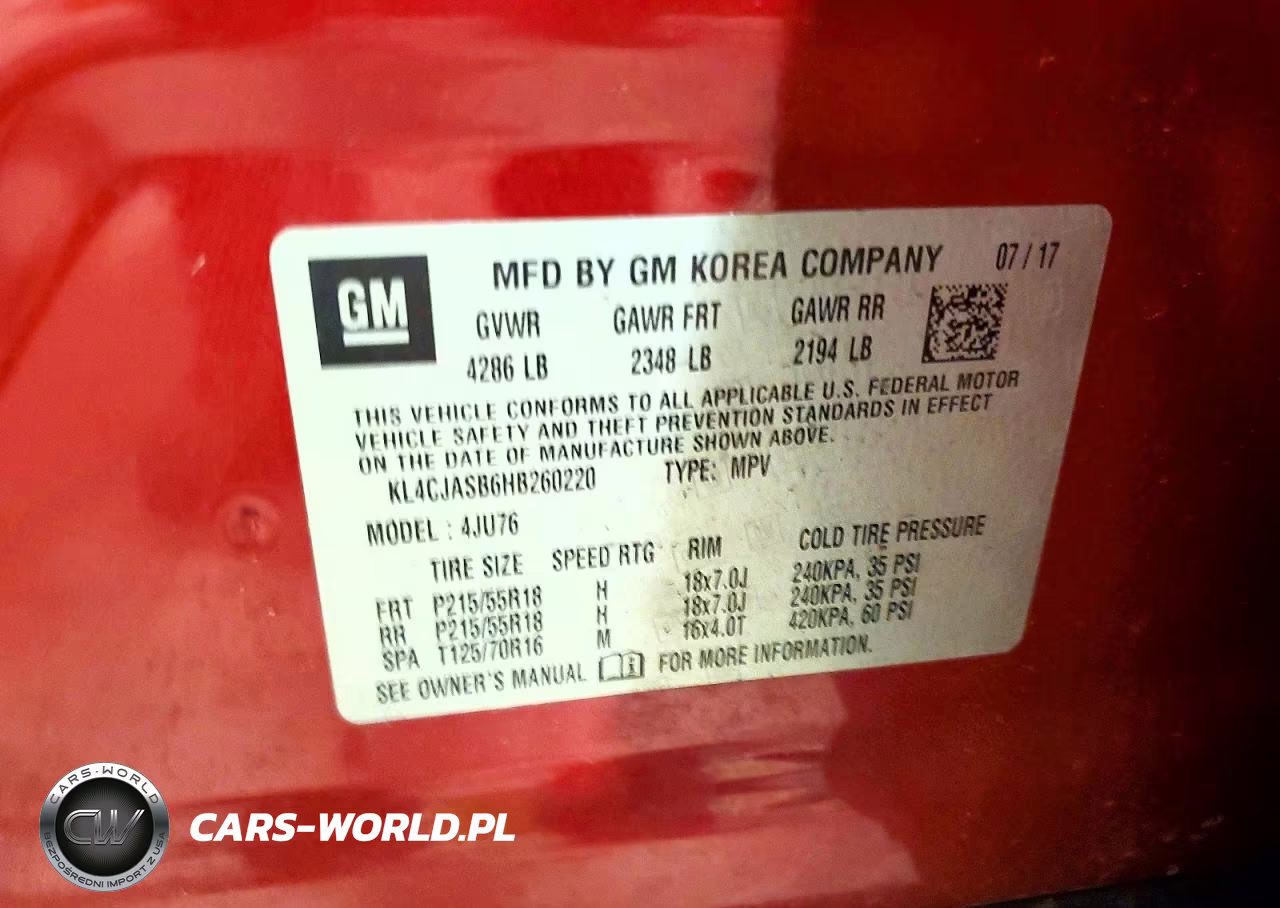 2017 Buick Encore Preferred VIN:KL4CJASB6HB260220 - 14