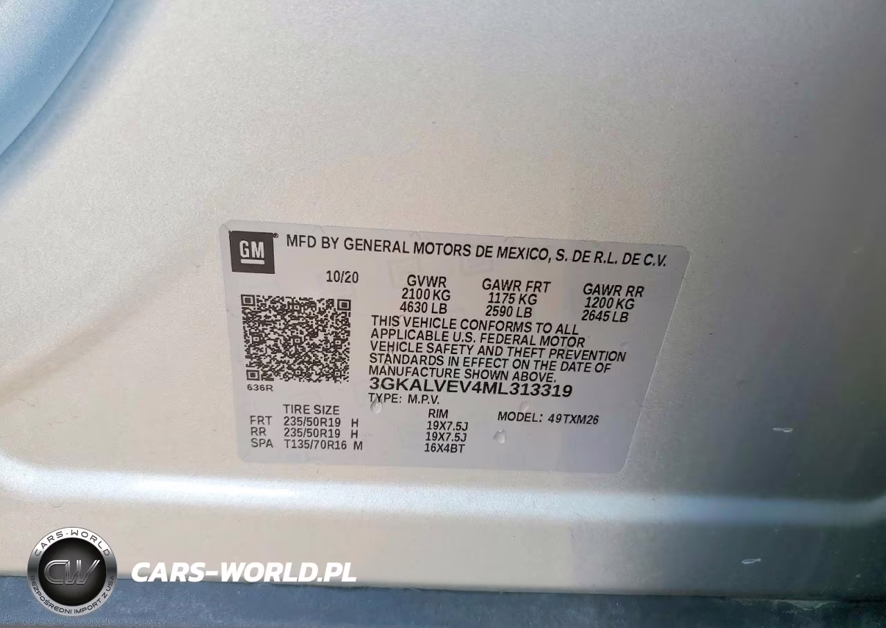 2021 GMC Terrain Slt VIN:3GKALVEV4ML313319 - 13