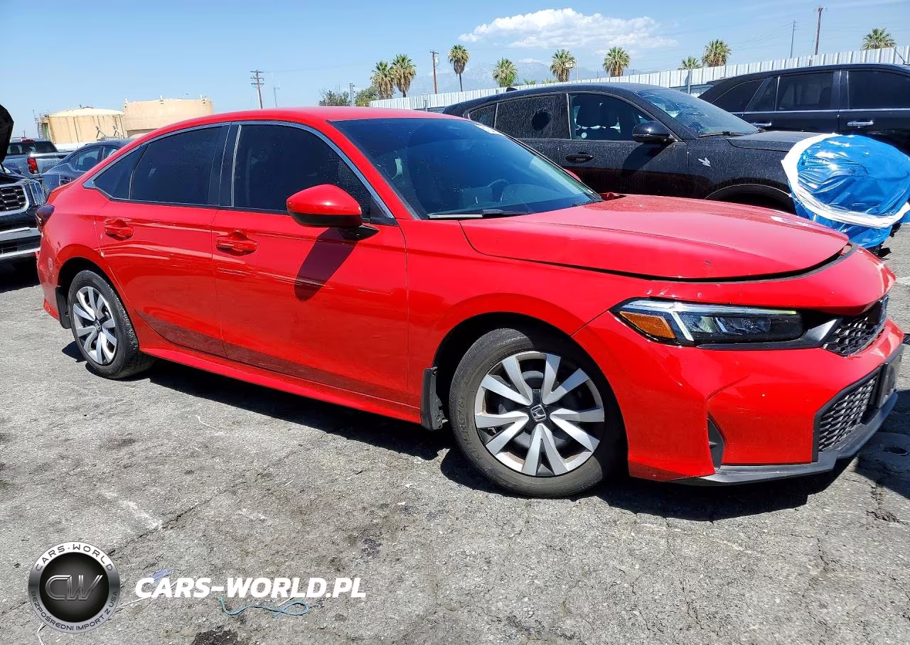 2025 Honda Civic Lx VIN:2HGFE2F2XSH529326 - 4