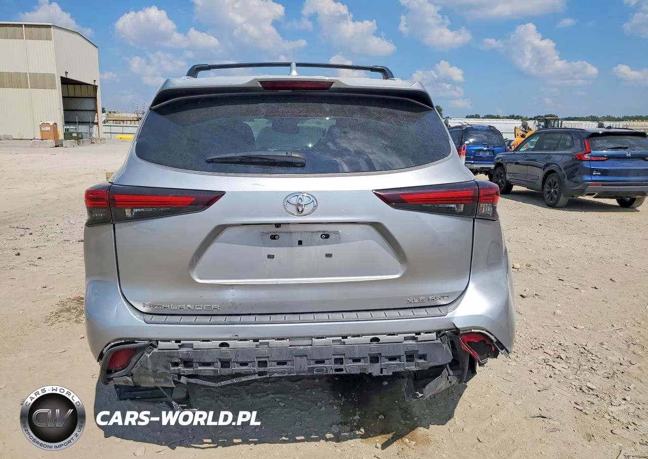 2024 Toyota Highlander Xle VIN:5TDKDRBH6RS549734 - 6