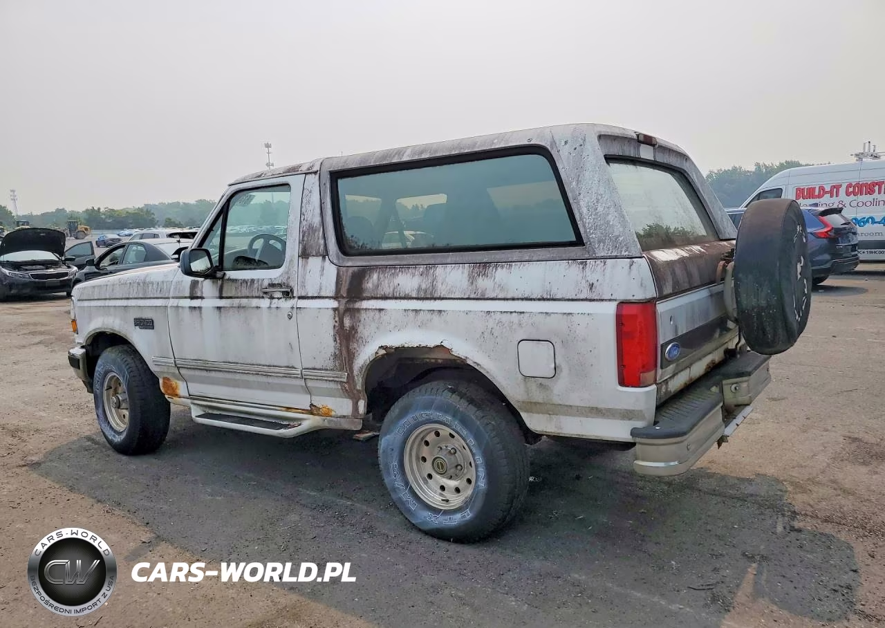 1995 Ford Bronco U100 VIN:1FMEU15NXSLB15819 - 2