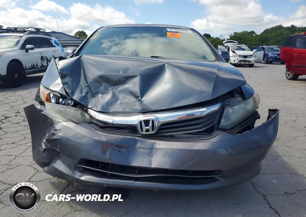 2012 Honda Civic Lx VIN:19XFB2F54CE104330 - 5