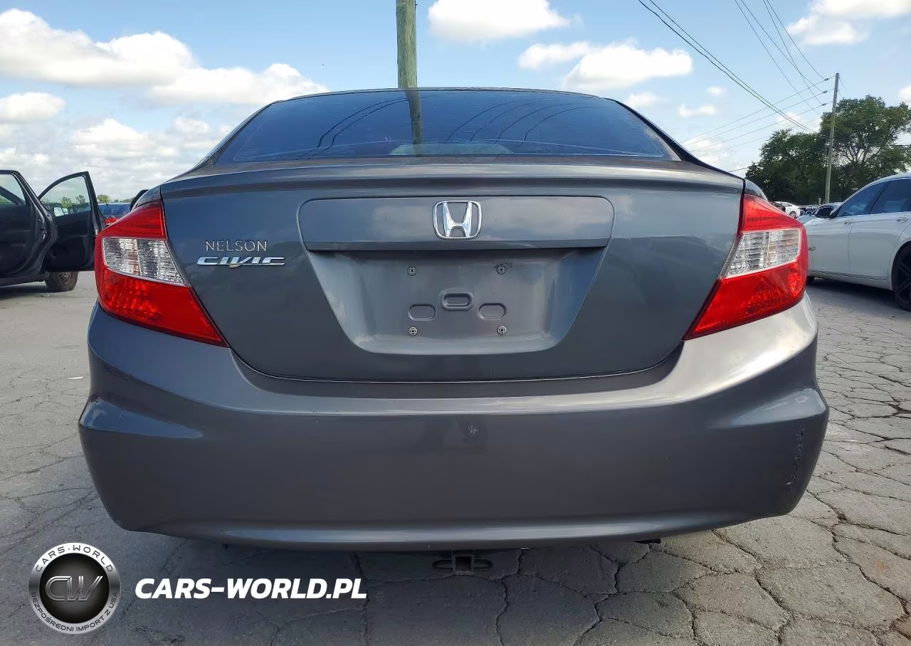2012 Honda Civic Lx VIN:19XFB2F54CE104330 - 6