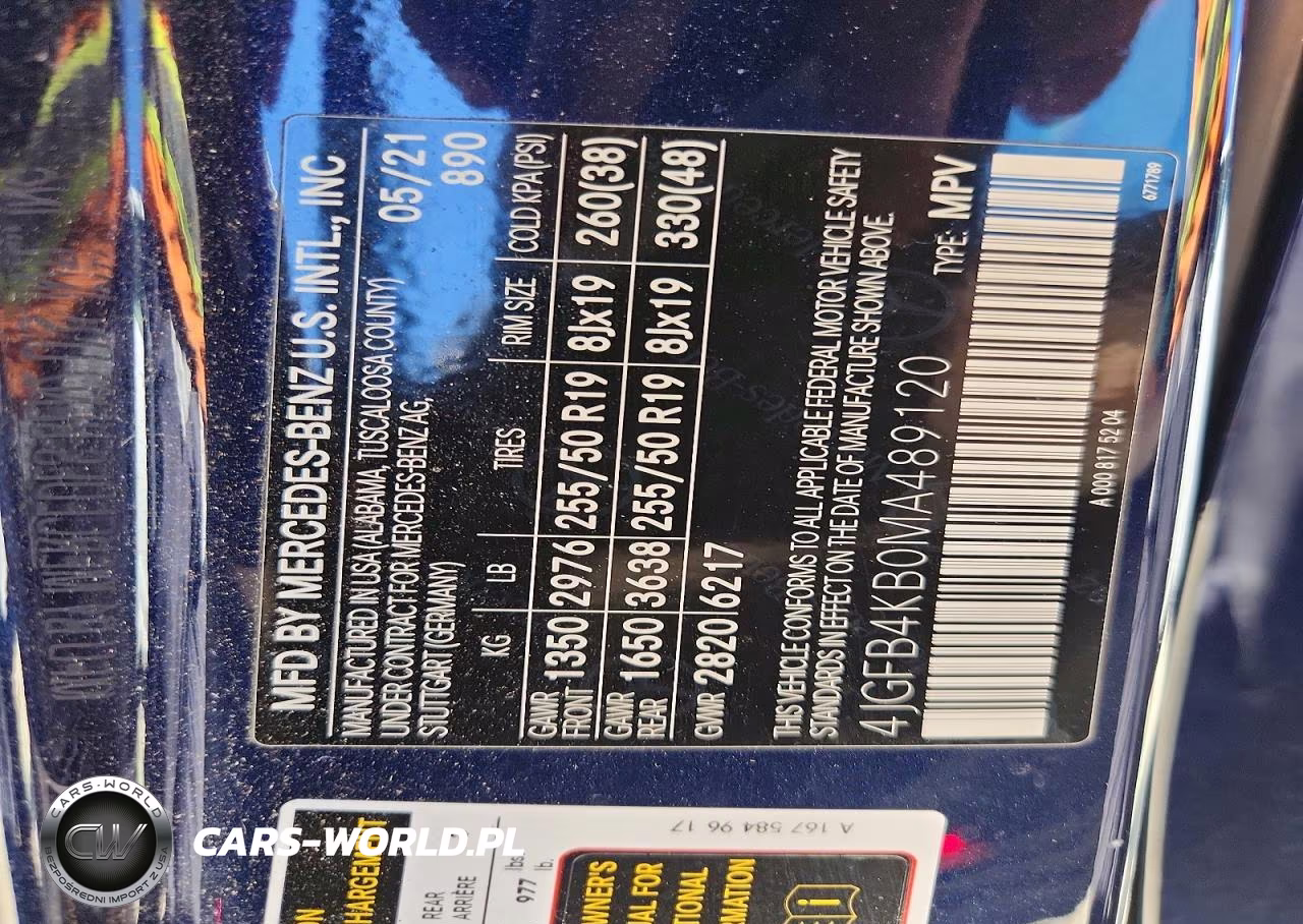 2021 Mercedes-Benz Gle 350 4Matic VIN:4JGFB4KB0MA489120 - 13