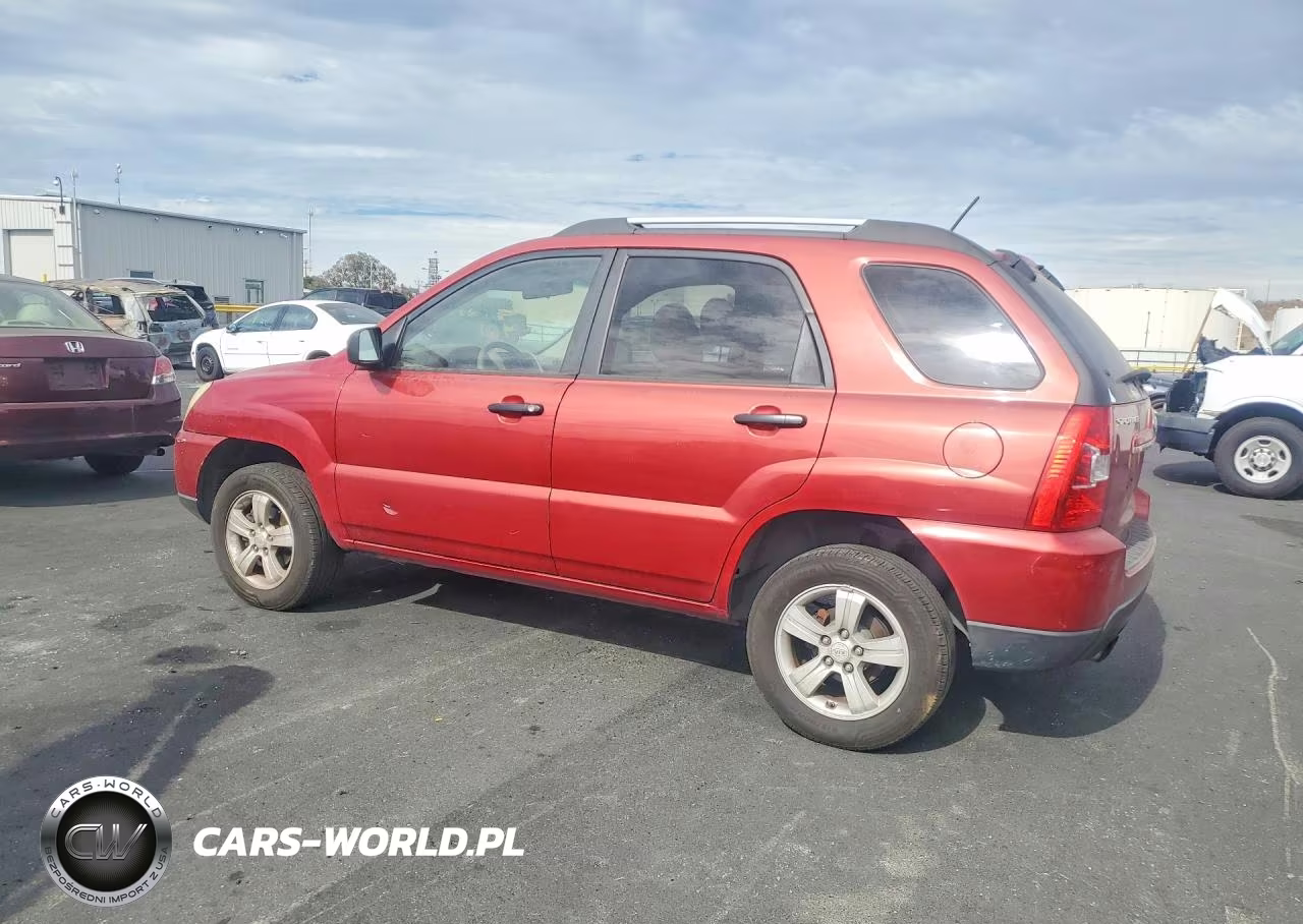 2009 Kia Sportage Lx VIN:KNDJF724X97558048 - 2