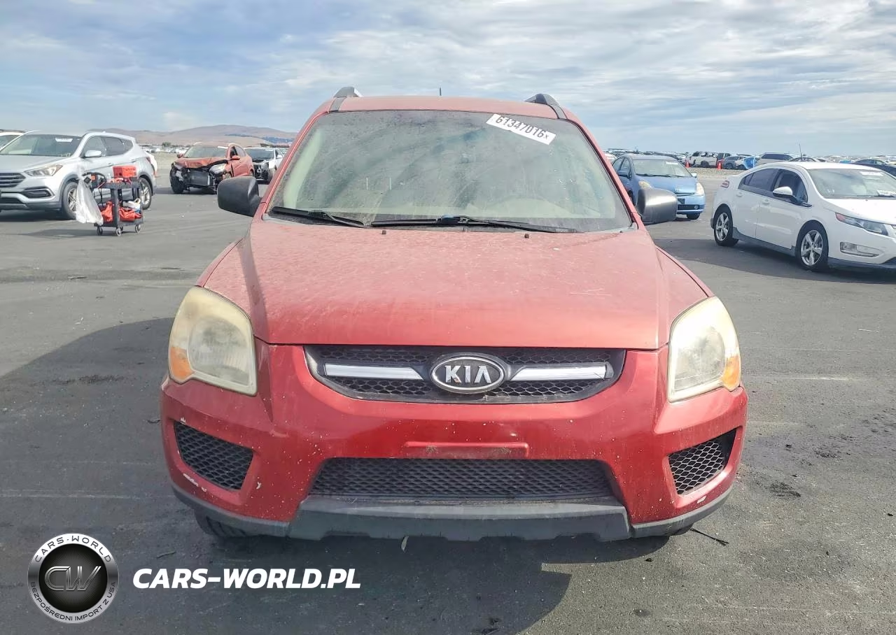 2009 Kia Sportage Lx VIN:KNDJF724X97558048 - 5