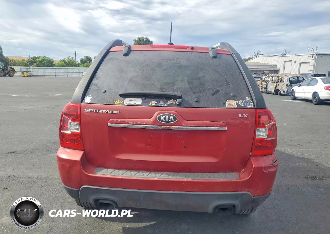 2009 Kia Sportage Lx VIN:KNDJF724X97558048 - 6