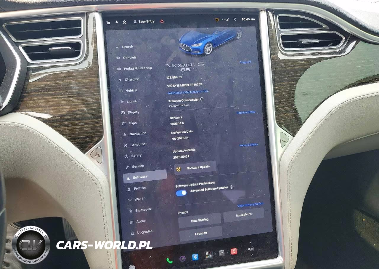 2014 Tesla Model S VIN:5YJSA1H16EFP46759 - 9