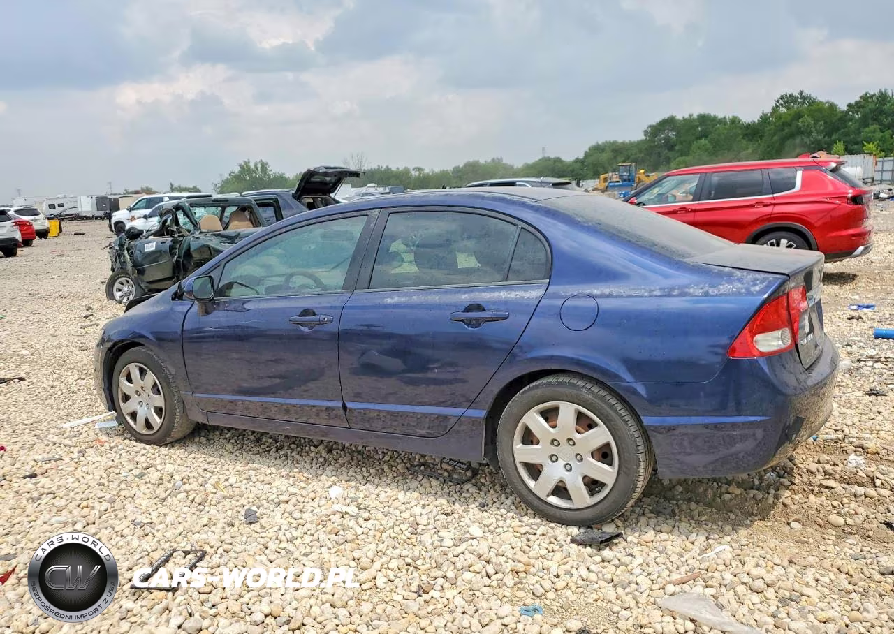 2010 Honda Civic Lx VIN:2HGFA1F55AH566217 - 2