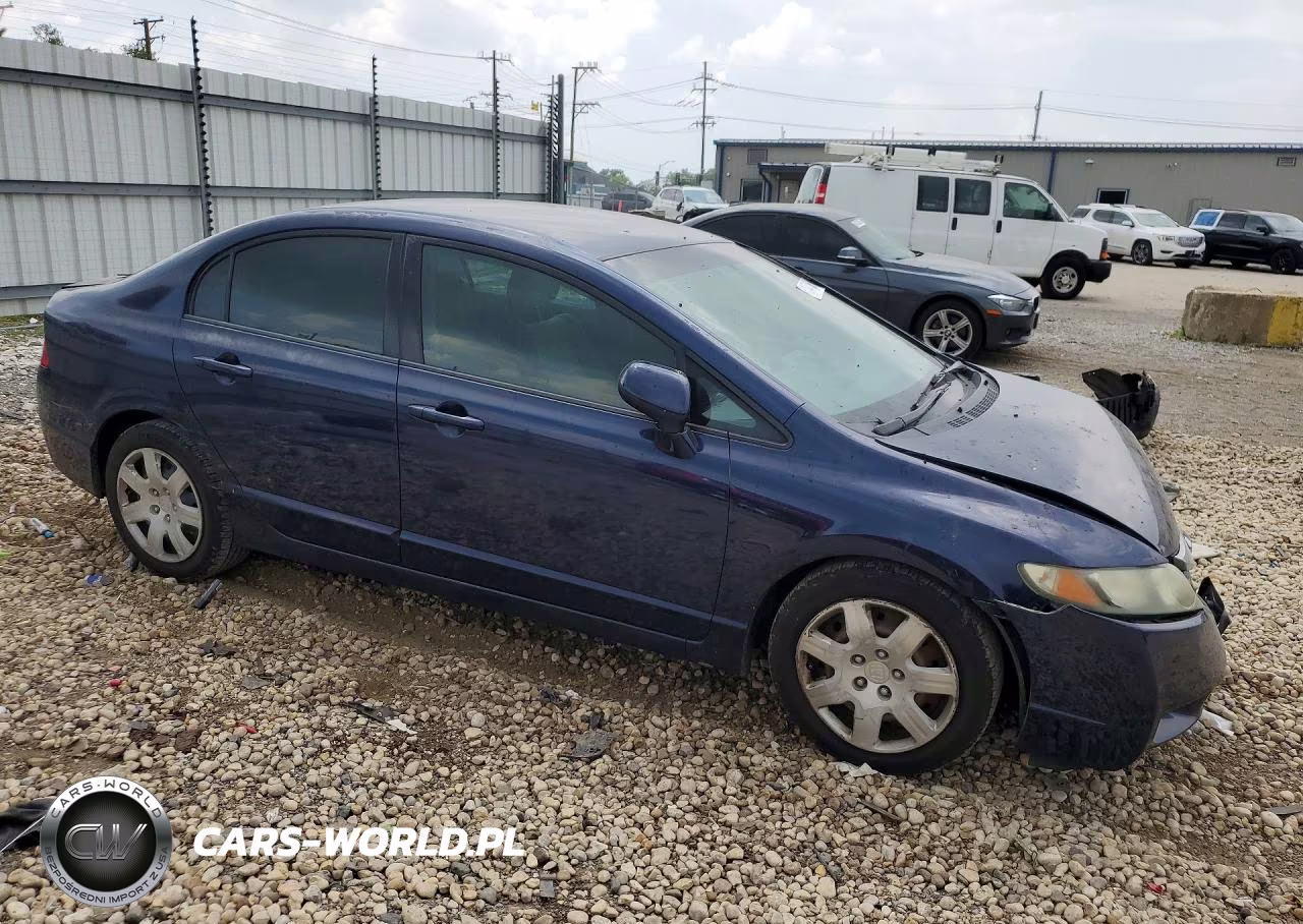 2010 Honda Civic Lx VIN:2HGFA1F55AH566217 - 4