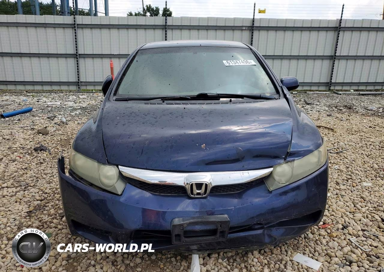 2010 Honda Civic Lx VIN:2HGFA1F55AH566217 - 5
