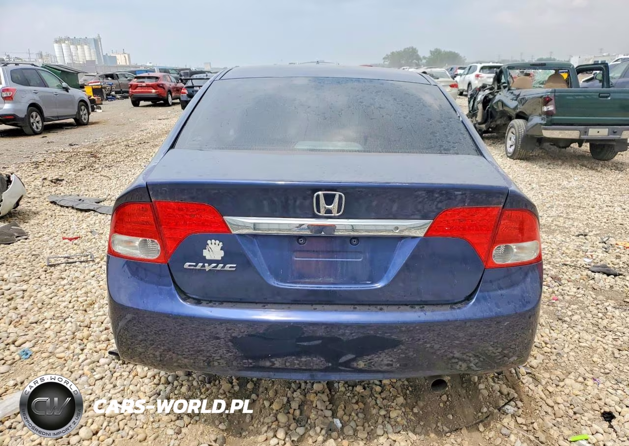 2010 Honda Civic Lx VIN:2HGFA1F55AH566217 - 6