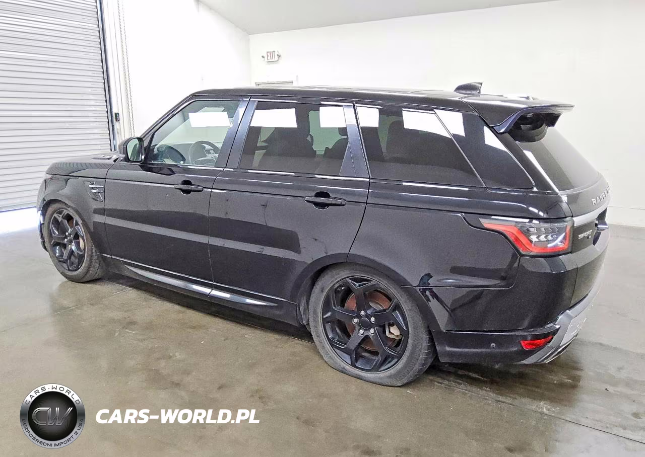 2020 Land Rover Range Rover Sport Hse VIN:SALWR2SU1LA884095 - 2