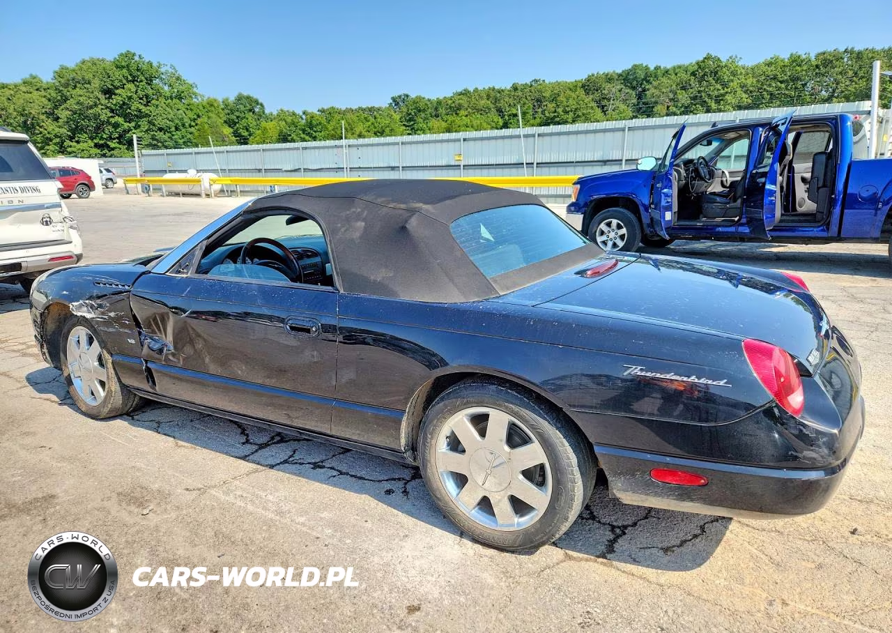 2003 Ford Thunderbird VIN:1FAHP60A83Y100899 - 2