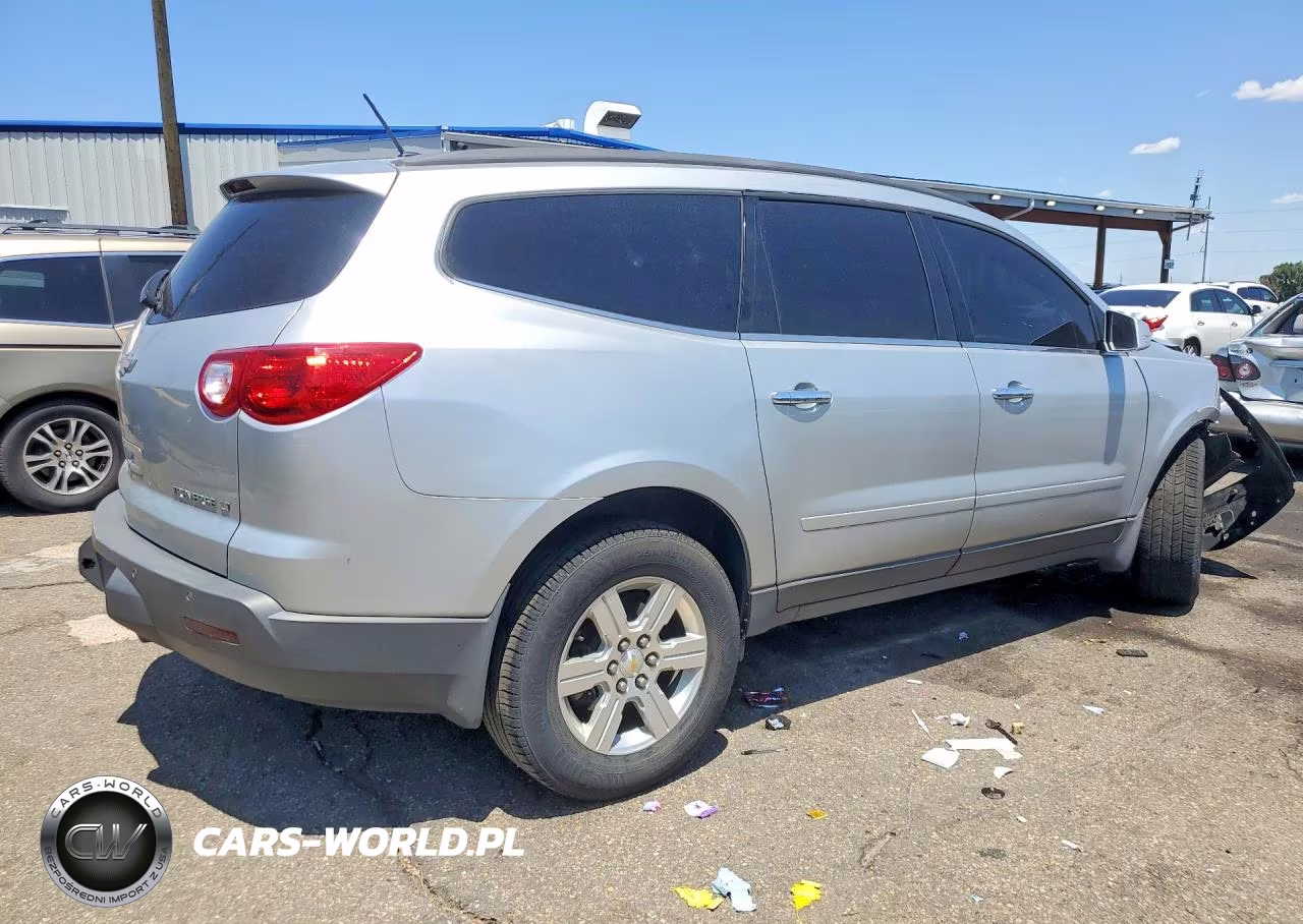 2012 Chevrolet Traverse Lt VIN:1GNKVGED2CJ101867 - 3
