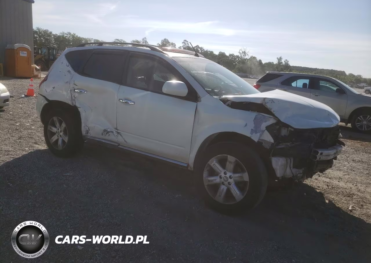 2007 Nissan Murano Sl VIN:JN8AZ08W07W613895 - 4