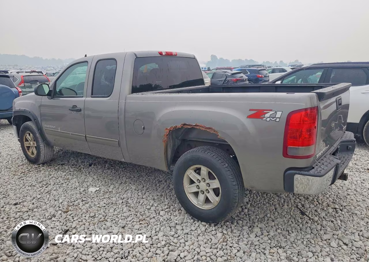 2013 GMC Sierra K1500 Sle VIN:1GTR2VE78DZ177806 - 2