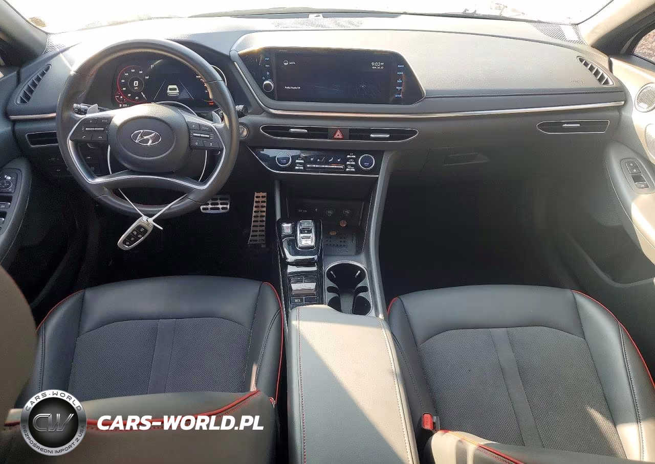 2022 Hyundai Sonata Sel Plus VIN:KMHL44J22NA213330 - 8