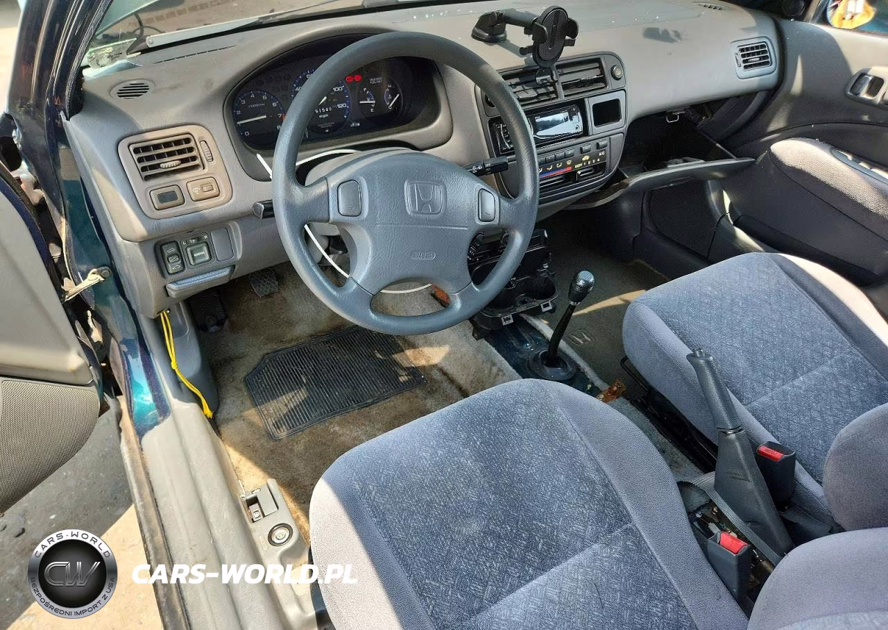 1996 Honda Civic Ex VIN:1HGEJ8144TL002566 - 8