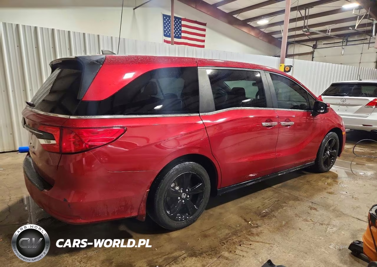 2022 Honda Odyssey Ex VIN:5FNRL6H58NB005294 - 3
