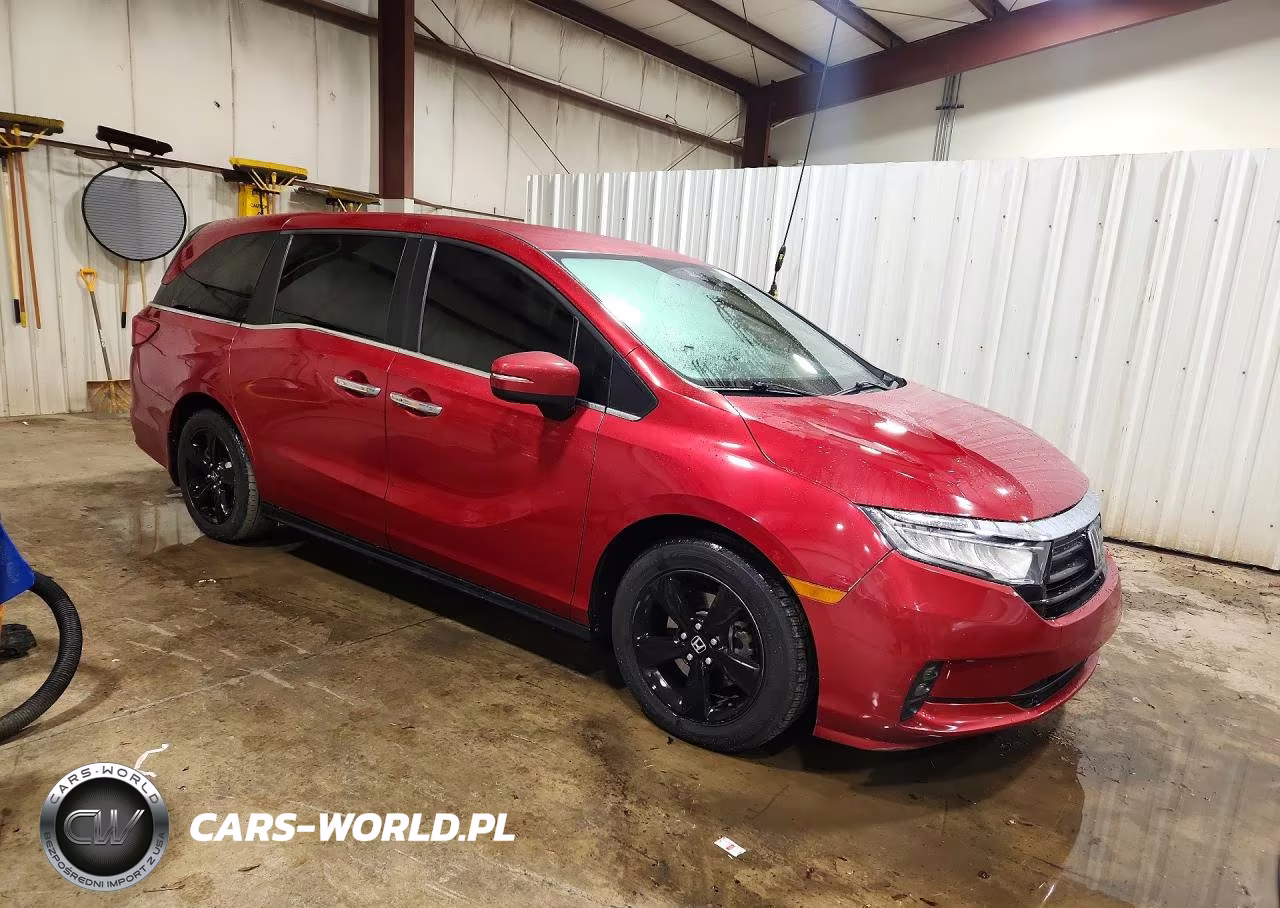2022 Honda Odyssey Ex VIN:5FNRL6H58NB005294 - 4