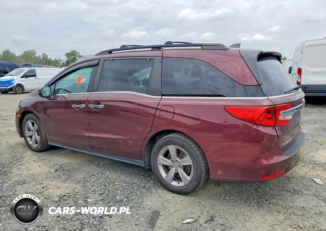 2019 Honda Odyssey Exl VIN:5FNRL6H70KB048637 - 2