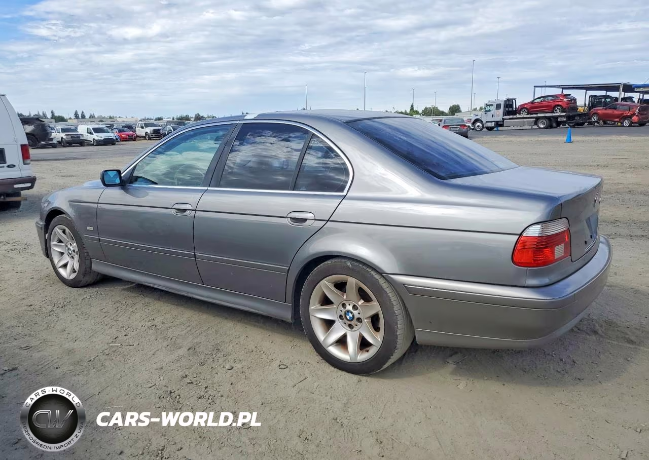 2002 BMW 525 I Automatic VIN:WBADT43402GZ98530 - 2