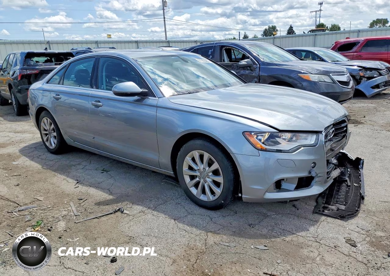 2012 Audi A6 Premium VIN:WAUCFAFC7CN061823 - 4