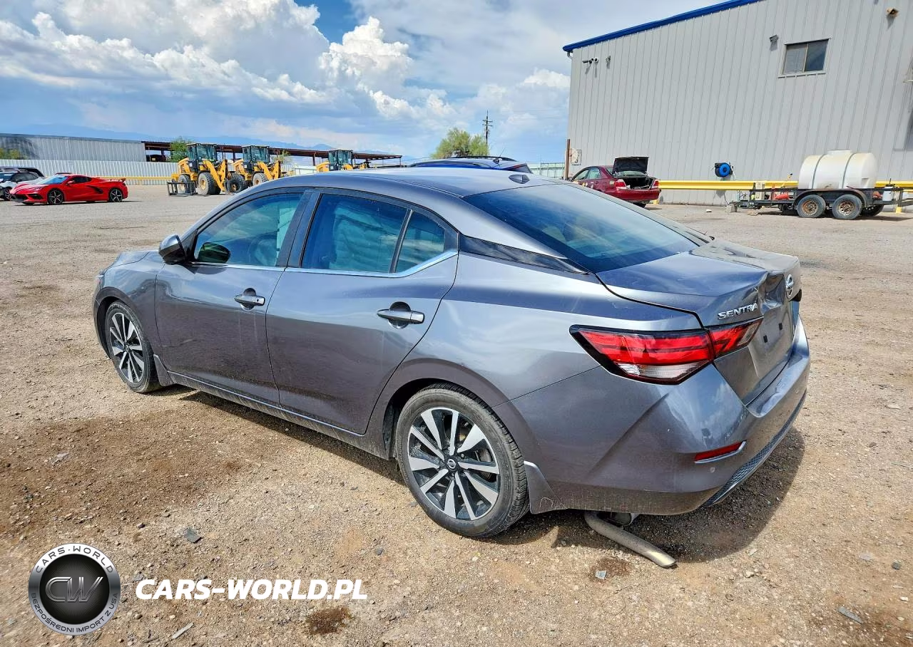 2021 Nissan Sentra Sv VIN:3N1AB8CV1MY287335 - 2