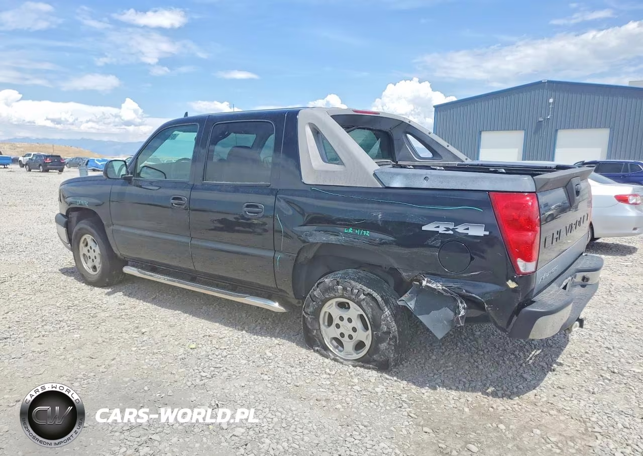 2006 Chevrolet Avalanche K1500 VIN:3GNEK12Z66G104182 - 2