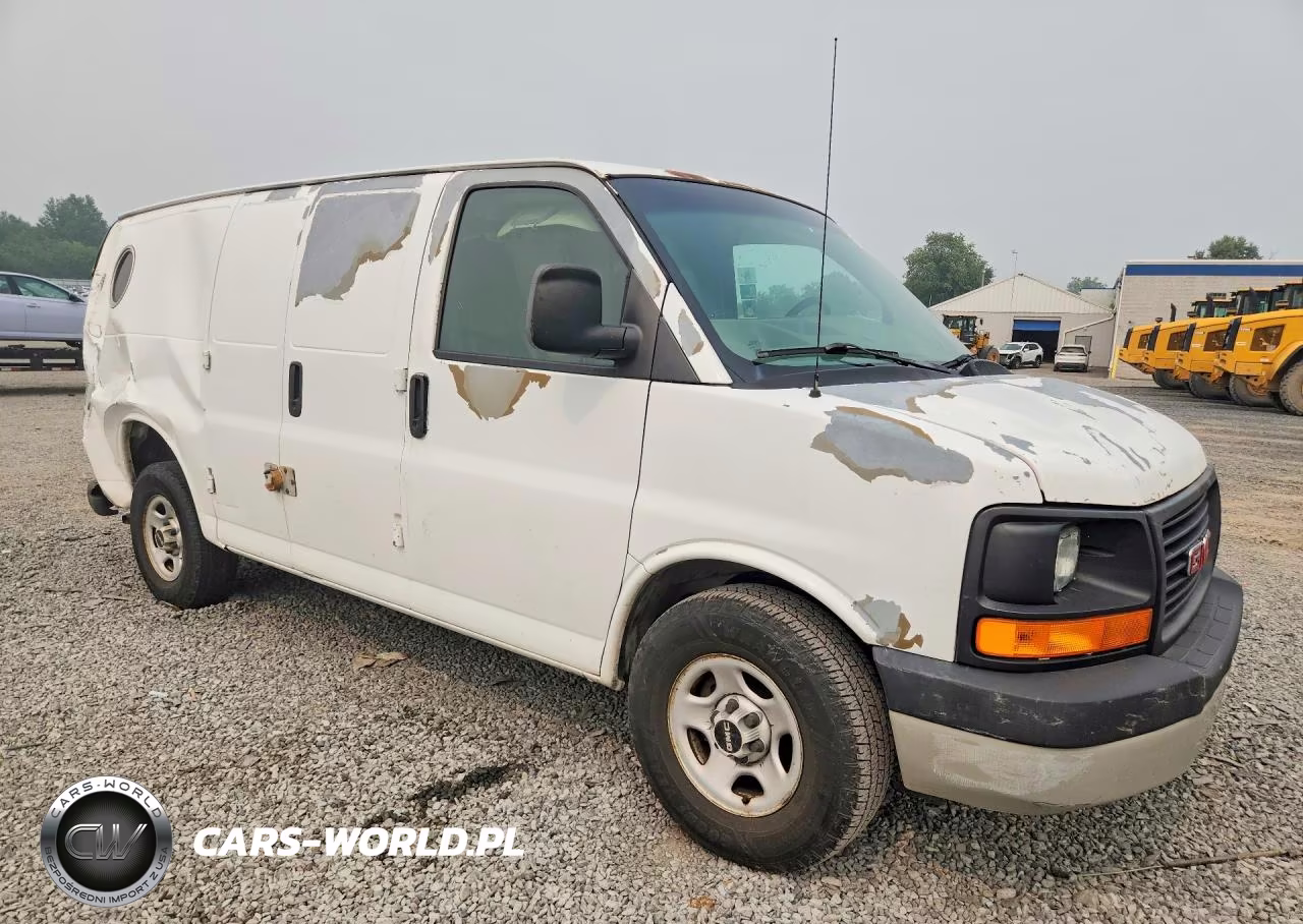 2008 GMC Savana 1500 Delivery Van VIN:1GTFG15X681232321 - 4