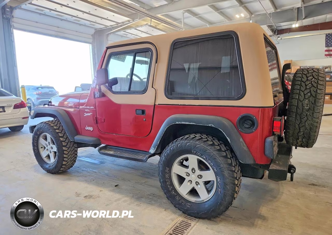 1999 Jeep Wrangler - Tj Sport VIN:1J4FY19S1XP431293 - 2