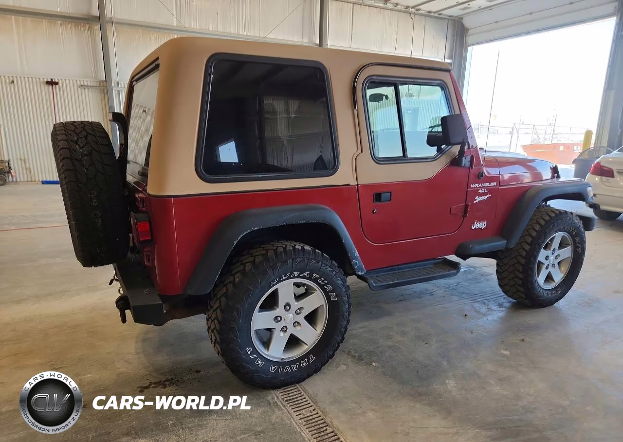 1999 Jeep Wrangler - Tj Sport VIN:1J4FY19S1XP431293 - 3