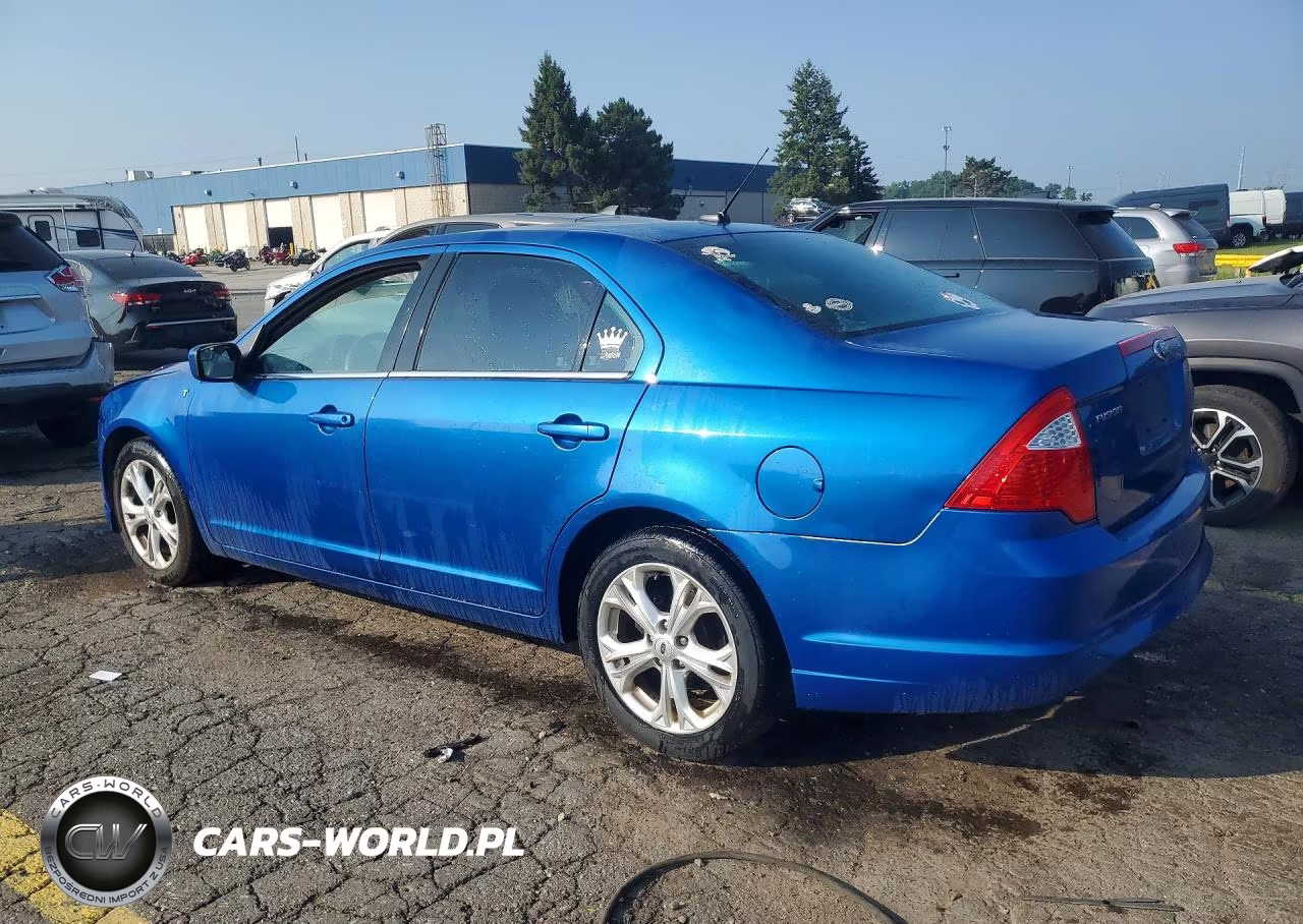 2012 Ford Fusion Se VIN:3FAHP0HA7CR411319 - 2