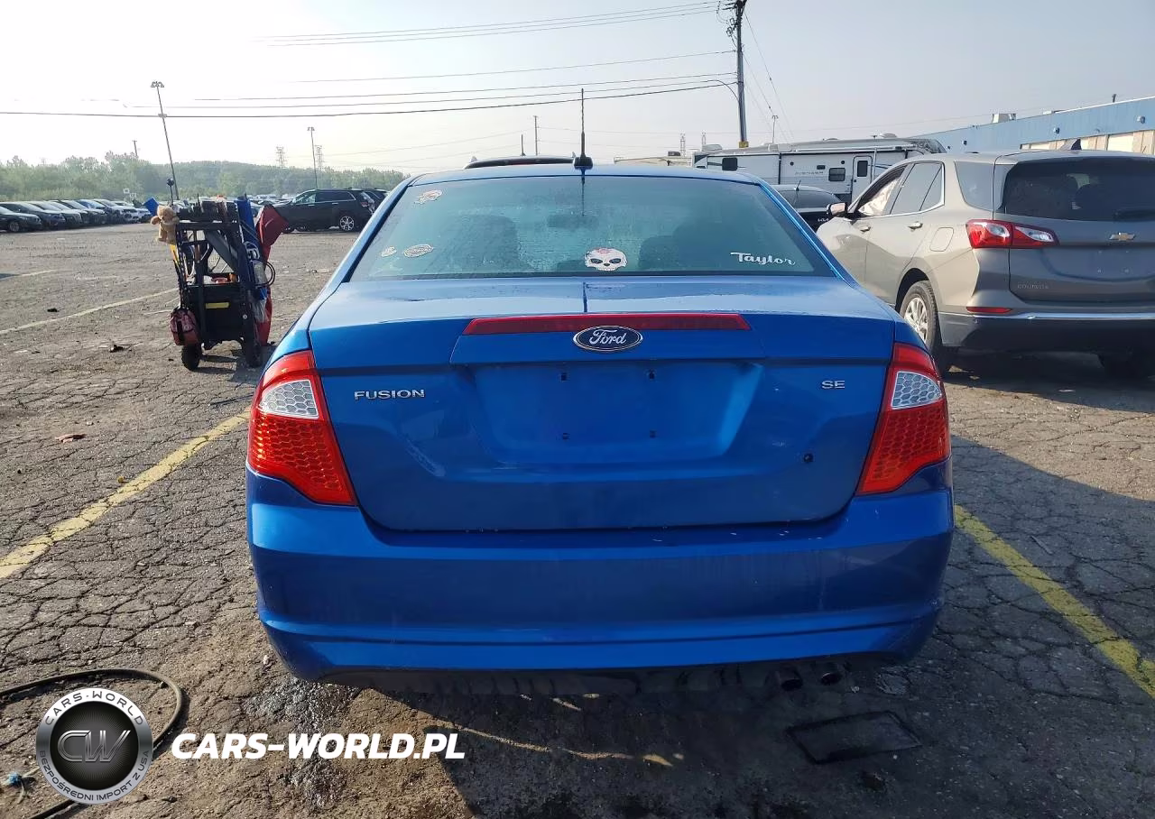 2012 Ford Fusion Se VIN:3FAHP0HA7CR411319 - 6