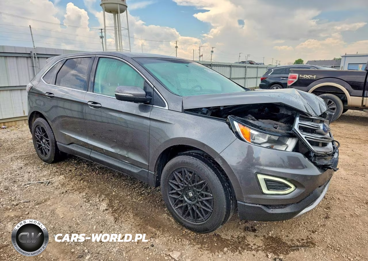 2017 Ford Edge Sel VIN:2FMPK4J81HBC17003 - 4
