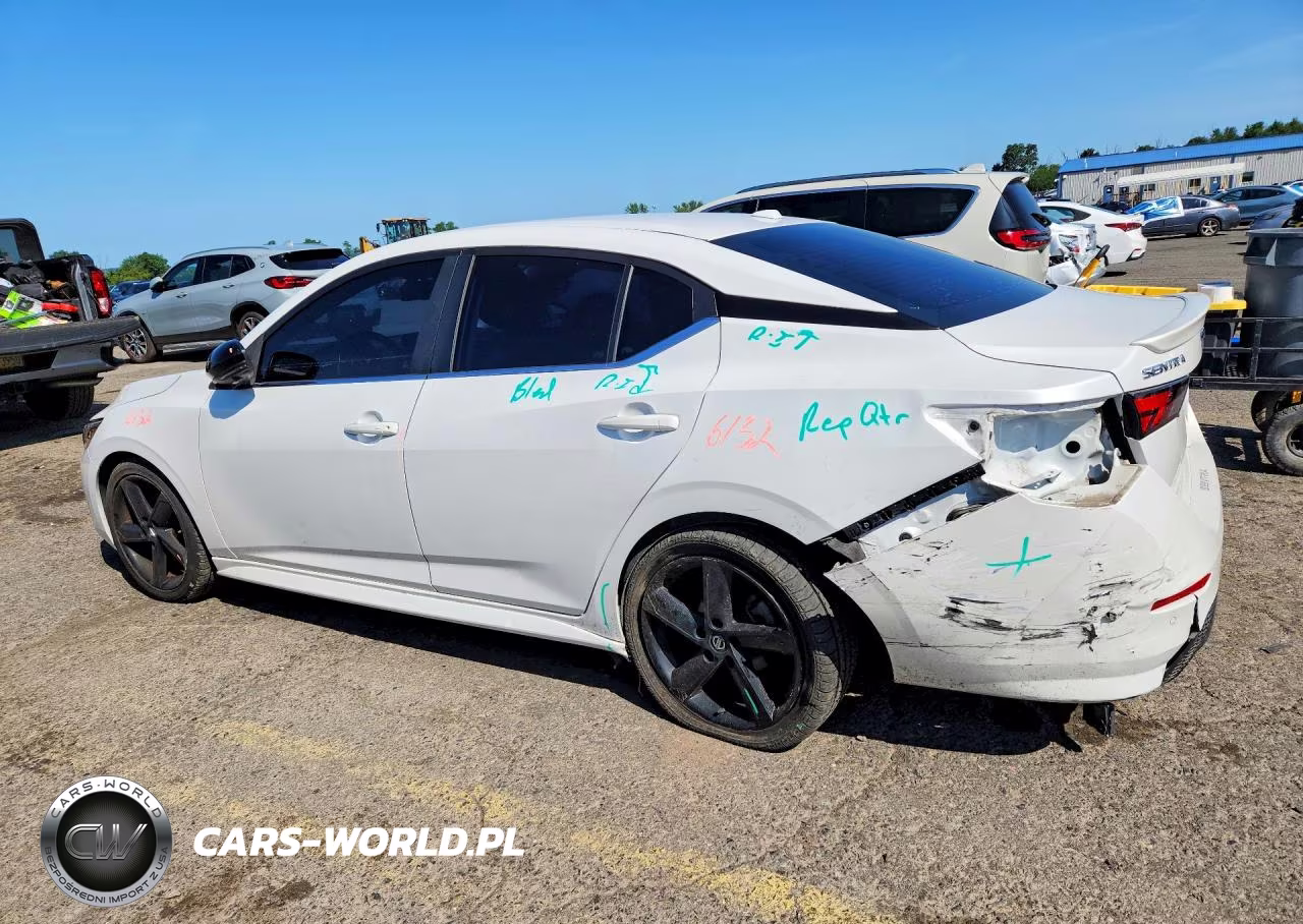 2021 Nissan Sentra Sr VIN:3N1AB8DV5MY302322 - 2