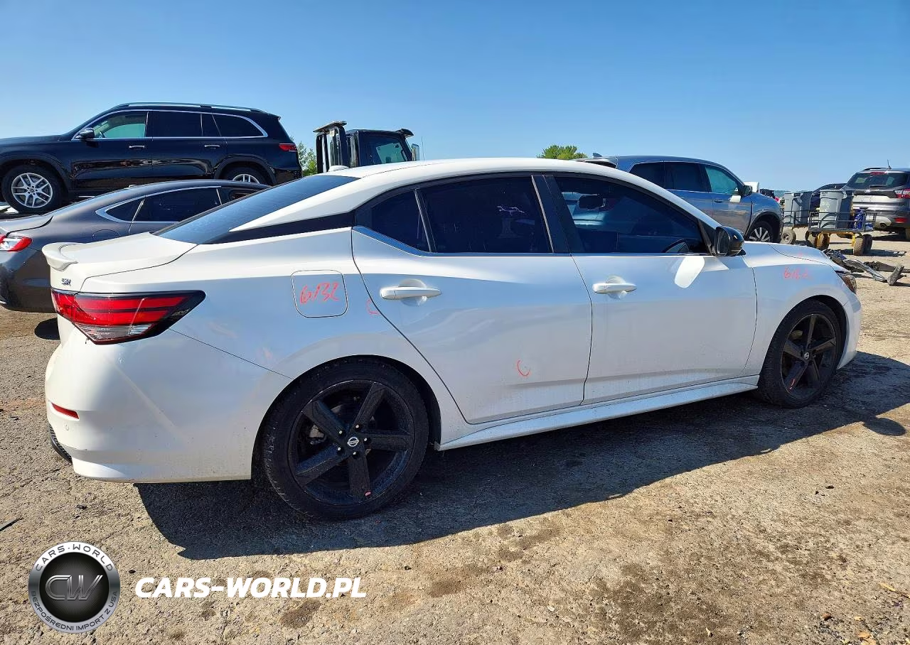 2021 Nissan Sentra Sr VIN:3N1AB8DV5MY302322 - 3