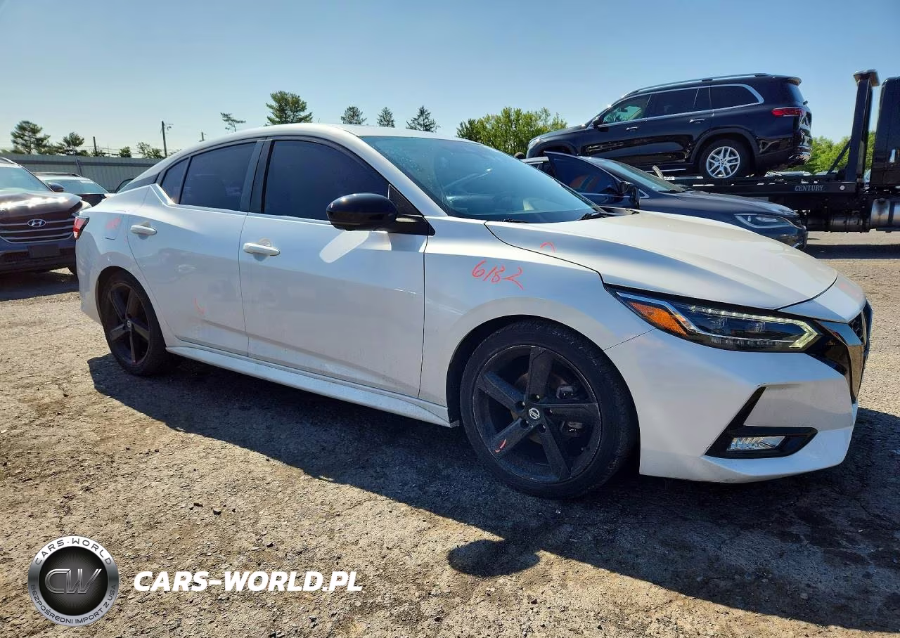 2021 Nissan Sentra Sr VIN:3N1AB8DV5MY302322 - 4