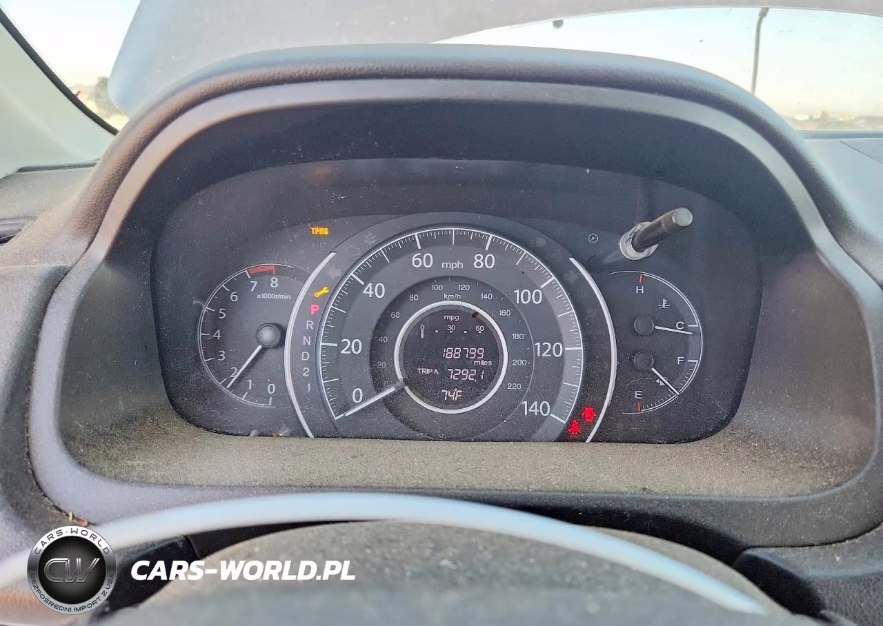 2013 Honda Cr-V Lx VIN:5J6RM4H34DL015584 - 9