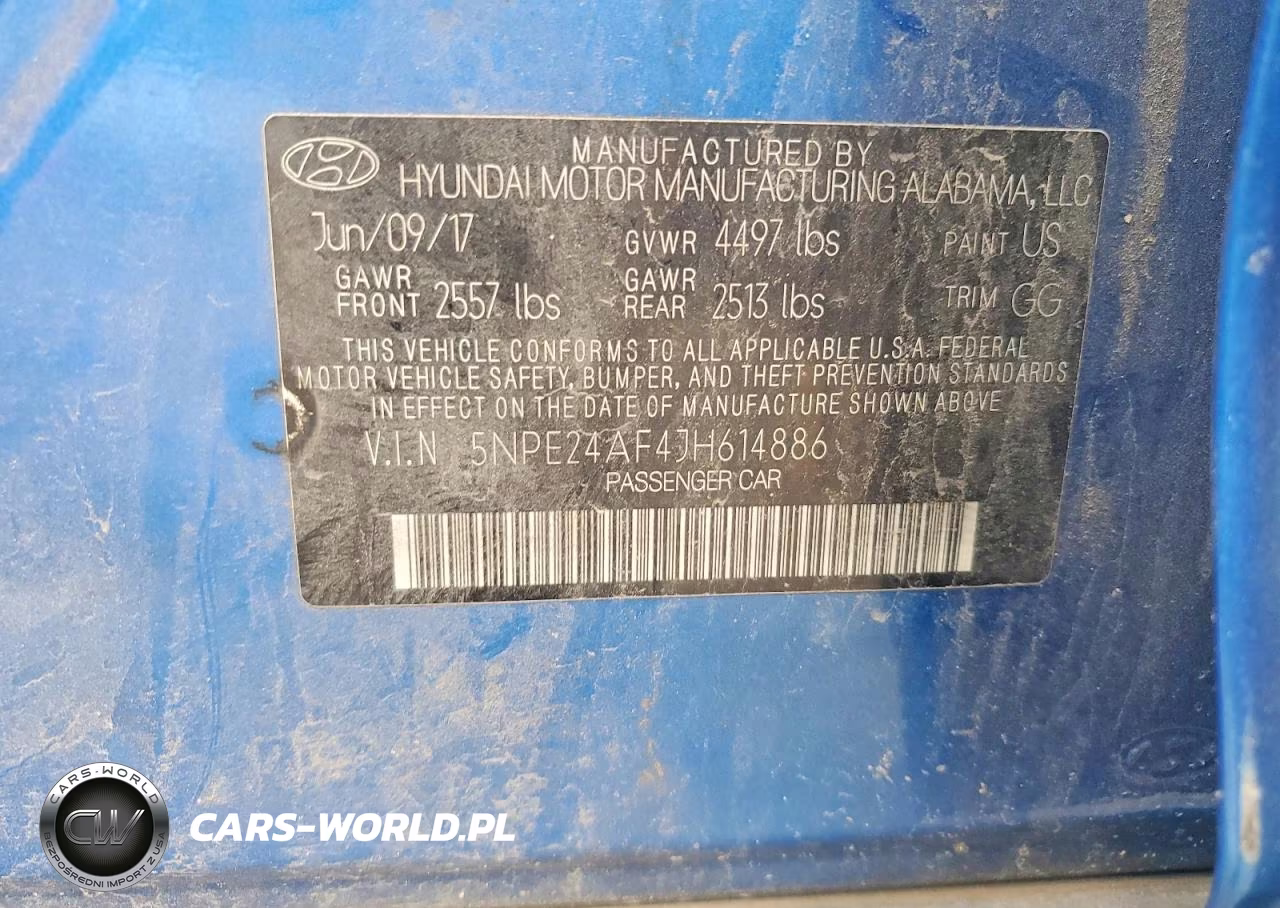 2018 Hyundai Sonata Se VIN:5NPE24AF4JH614886 - 12