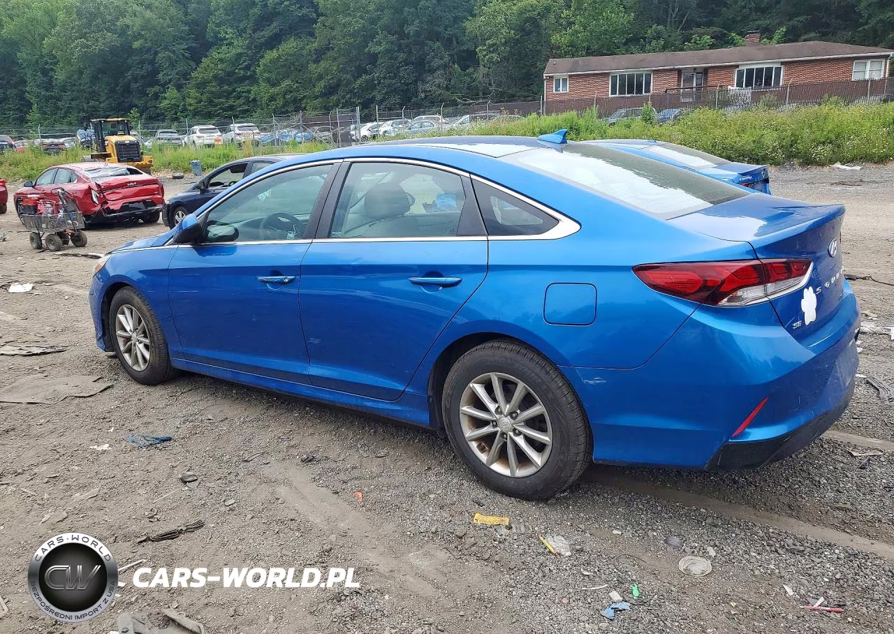 2018 Hyundai Sonata Se VIN:5NPE24AF4JH614886 - 2
