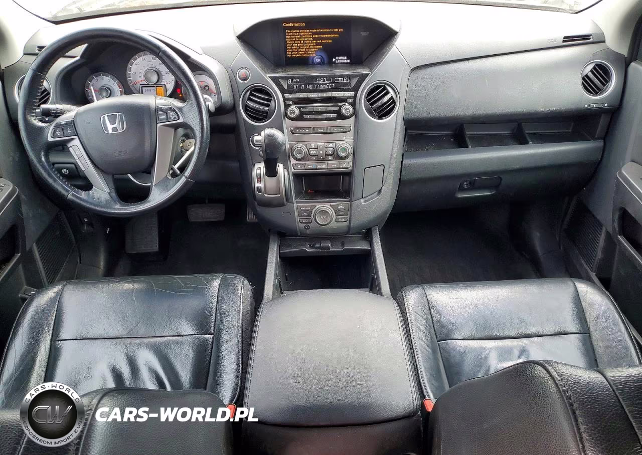 2012 Honda Pilot Exln VIN:5FNYF4H77CB013019 - 8