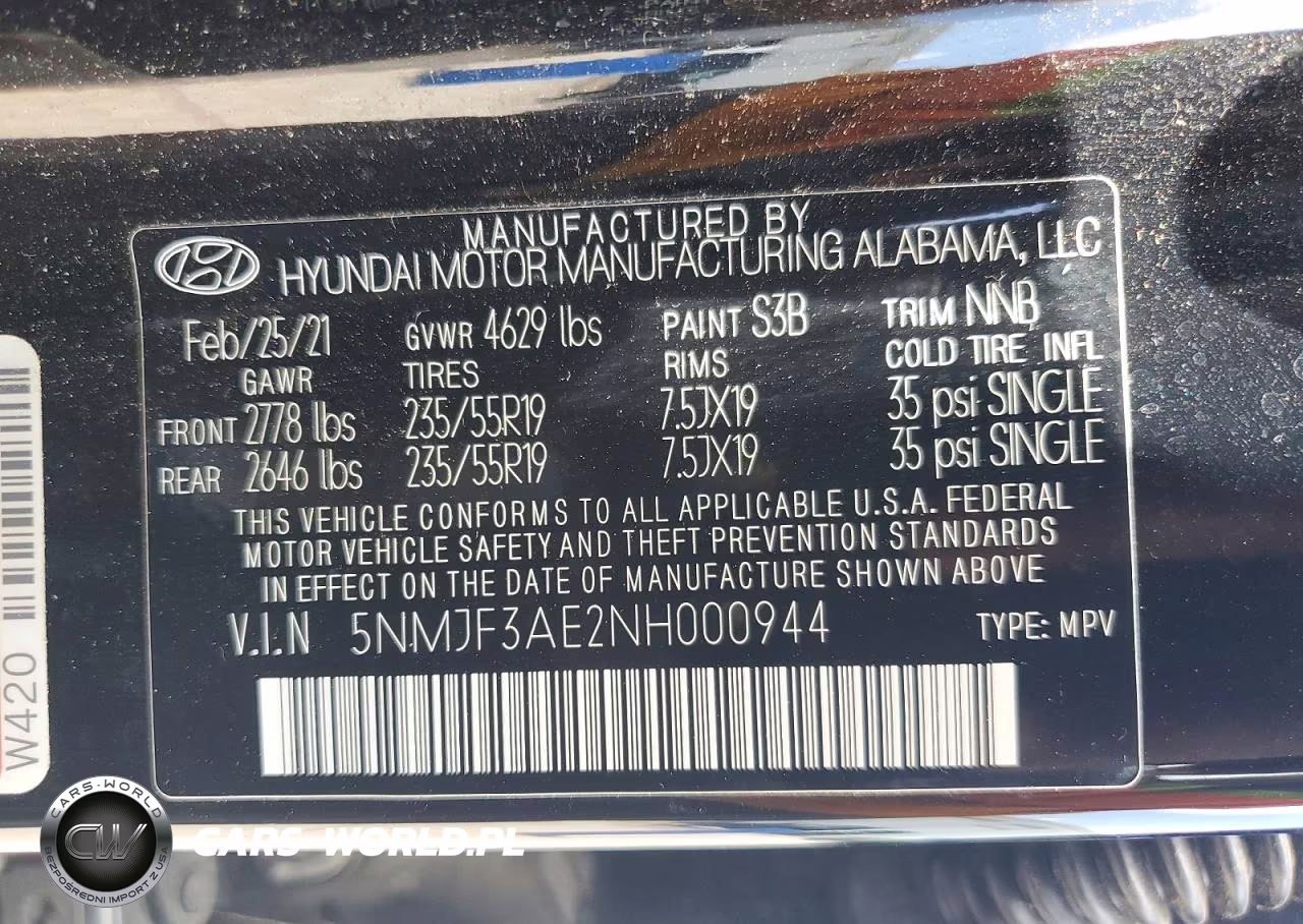 2022 Hyundai Tucson Sel VIN:5NMJF3AE2NH000944 - 14