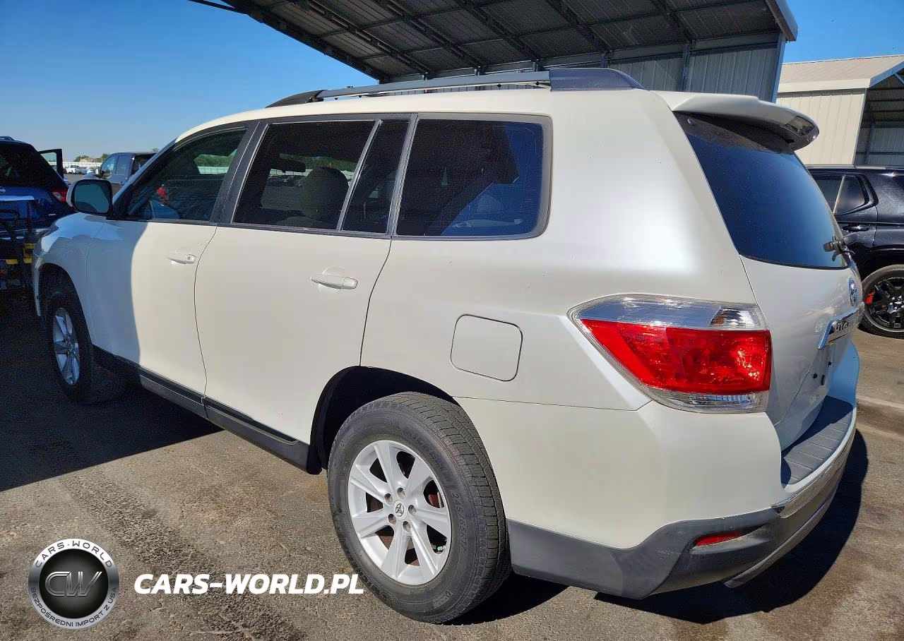 2012 Toyota Highlander Base VIN:5TDZK3EH2CS076581 - 2